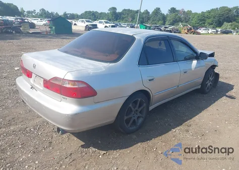 1999 Honda Accord Ex V6 z USA, uszkodzony, nr VIN 1HGCG1658XA020665